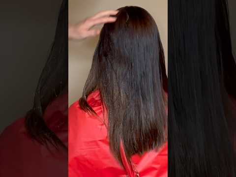 AMSR hair cut #model #style #trim #tingles