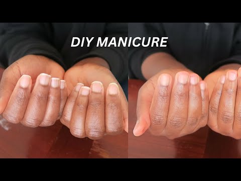 Snip Snap ✂️✂️ DIY MANICURE AT HOME *Nail Transformation*