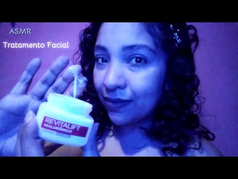 ASMR☔ Fiz em você uma Massagem estimuladora de colágeno💆🏻‍♀️🧴
