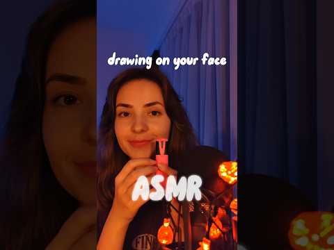 🎨 Drawing your face with markers 👩‍🎨 #asmr #asmrsounds #asmrtriggers #asmrpersonalattention #shorts