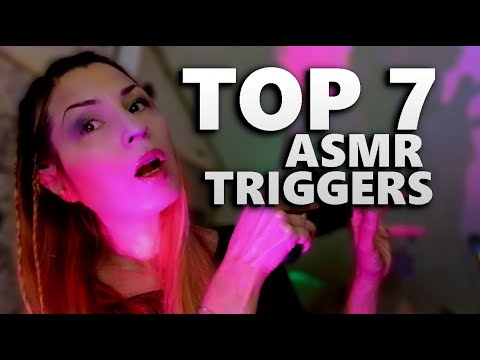 ASMR | Top 7 Triggers | Hairbrushing, Face Measuring +5 more