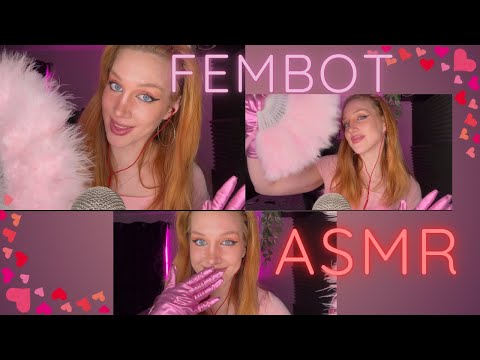 FEMBOT RELAXATION ASMR 🩷😵‍💫