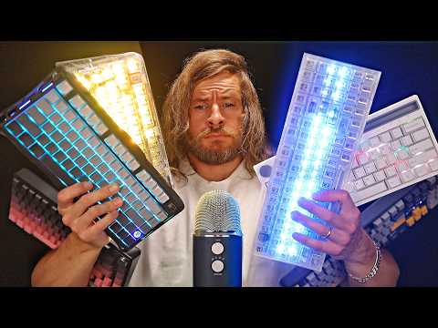Ultra Fast RAW PC GAMER Keyboards for SLEEP | ASMR