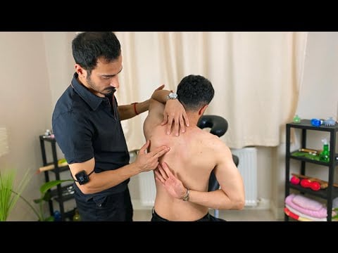 Asmr Massage - Relaxing Back Massage (By Yakup)