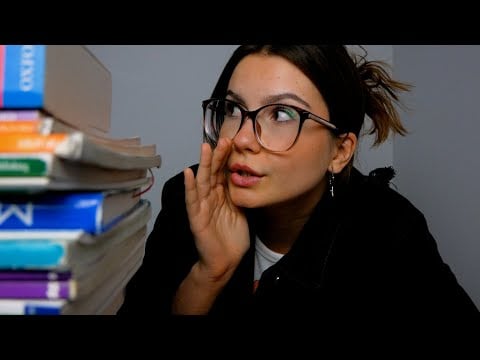 ASMR PO POLSKU | koleżanka z ławki pomaga Ci ściągać | niesłyszalne szepty i dźwięki ust | roleplay