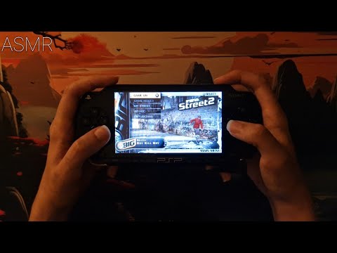 ASMR playing Fifa Street on my old PSP