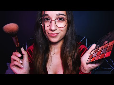 ASMR em Portugues/Portugal | Melhor Amiga faz a tua Maquilhagem! ✨ (Voz Suave) Binaural