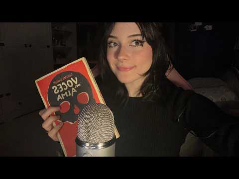 ASMR leyendo y charlando..ᶻ 𝗓 𐰁 .ᐟ💗