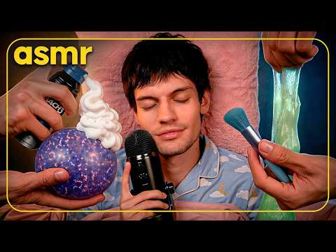 ASMR Español: Para Dormir Rápido en 10 Minutos 💤 Triggers relajantes, Slime y Espuma