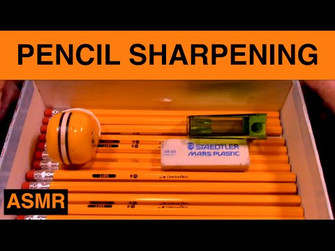 ASMR - Sharpening Pencils