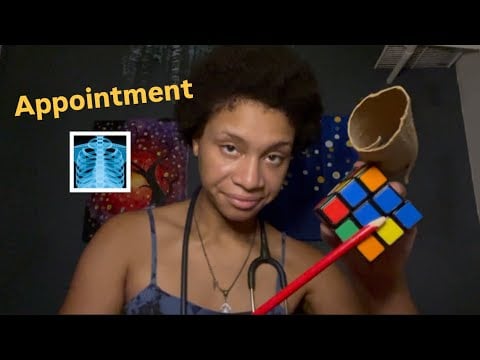 ASMR - Chaotic & Quick Doctor Checkup