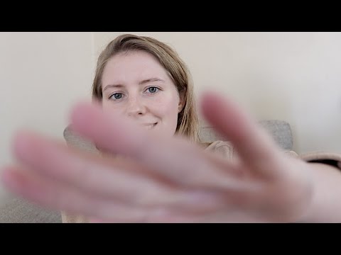 ASMR Relaxing Hand Movements & Whispers Ear-to-Ear