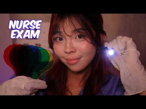 ASMR Nurse Doing Medical Exams On You!