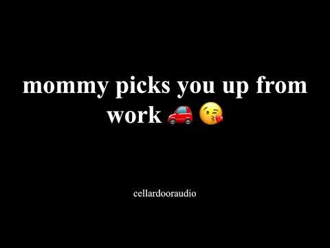 mommy picks you up from work 🚗 😘 | asmr roleplay [f4a]