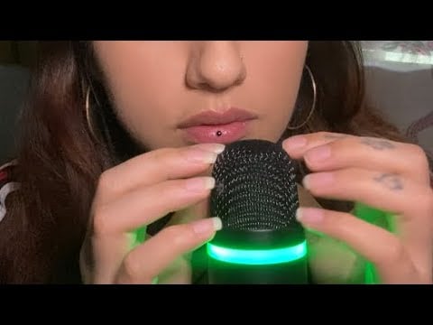 Asmr Microphone Tapping & Gum Chewing 🎙️✨👐🏼🍬 #asmrfyp #asmrsounds #asmrcommunity #asmrtapping 