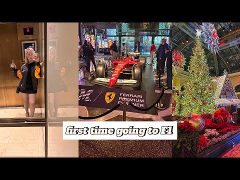 My F1 Las Vegas Experience (vlog) 🤭🏁 (I’m obsessed)