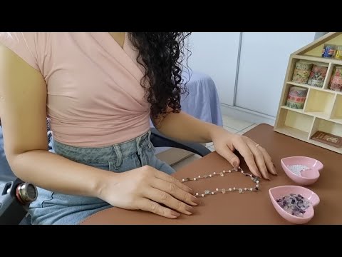 ASMR não intencional, Fazendo uma choker/pedido de cliente 📿✨️
