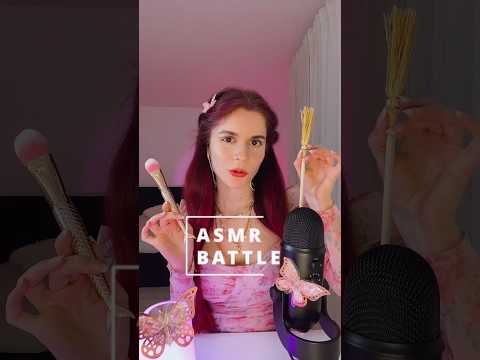 ASMR Triggers Battle 🖌️VS 🧹