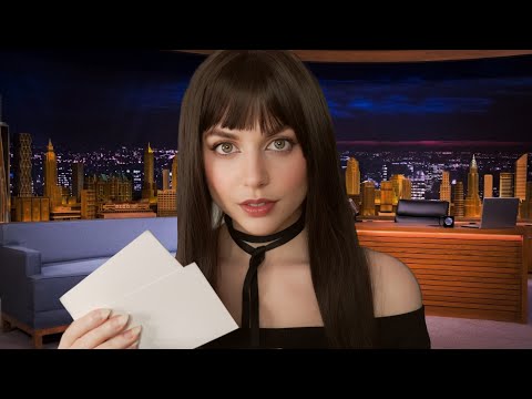 ASMR Late Night Show w/ The Devil 😈 Roleplay (Obsessed Girl, Counting, Tapping, ASMR For Sleep)