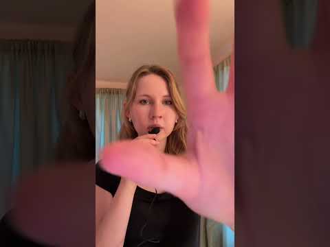 Trigger Words With The Mini Mic🤩😍 #asmrshorts