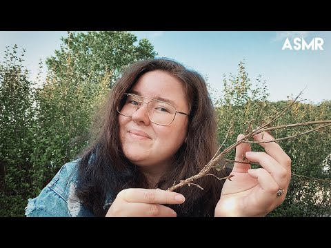 ASMR UTOMHUS I KVÄLLSSOLEN ✨