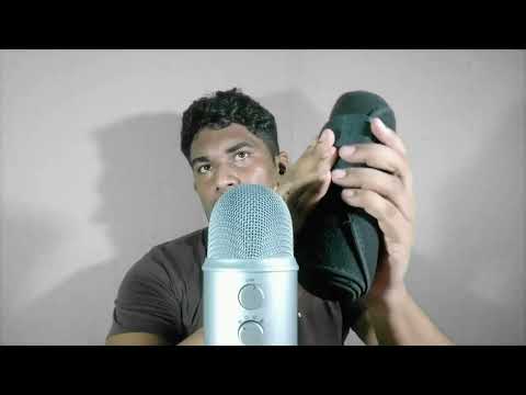 asmr fast and aggressive mic scratching