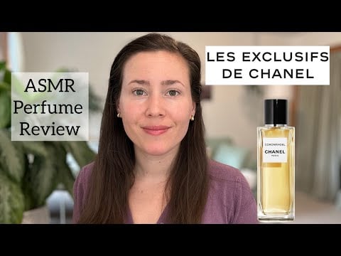 ASMR Perfume Review - Chanel Les Exclusifs Samples - Glass Tapping & Whispering