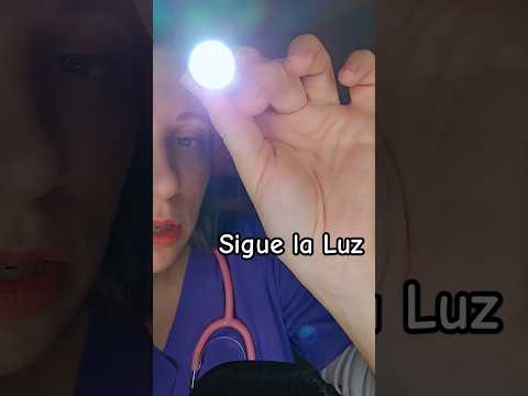 ASMR | Sigue la luz rápido y relajante | Roleplay médico