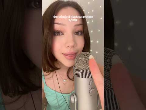 glass scratching #asmr #scratching #fyp