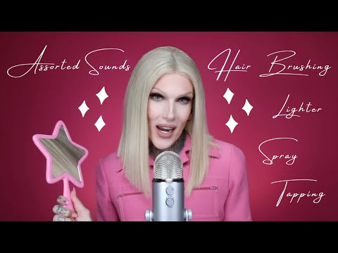 Jeffree Star Assorted ASMR Sounds | Soft Spoken, Hair Brushing, Tapping, Spray