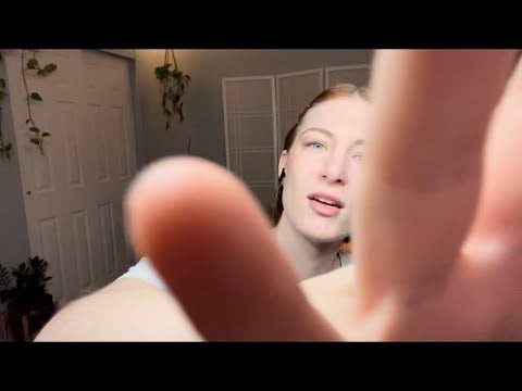 Asmr hand movements, visual triggers & finger flutters #shorts