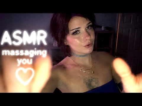 💤ASMR Massaging You to Sleep 💋💤 (Lotion, Glove Sounds, Head Massage) 