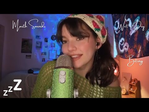 Jules ASMR Mouth Sounds Part 2 Compilation | Fast, Wet + Dry, Tongue Fluttering, Kisses, Biting