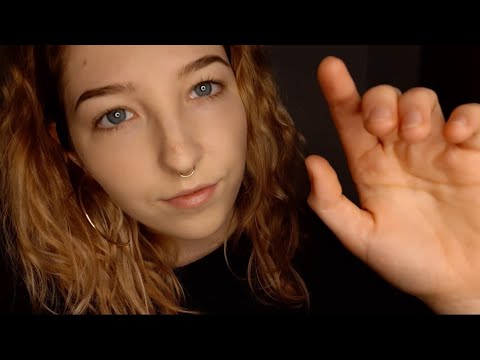 ASMR for anxiety (positive affirmations & hand movements)