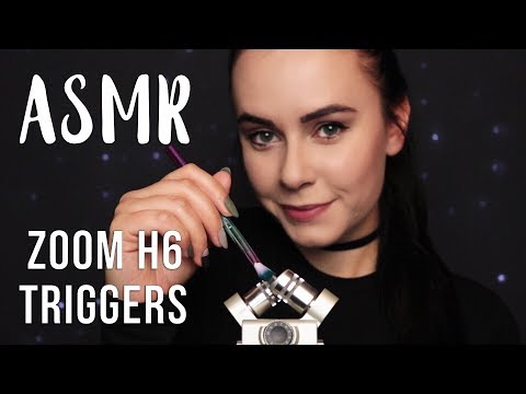 АСМР | Триггеры на ZOOM H6 c ушка на ушко 👂 ASMR | Triggers for your ears on ZOOM H6