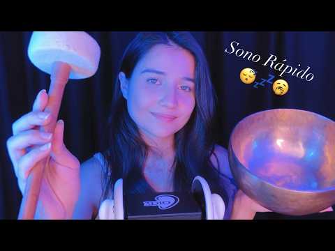 ASMR 3DIO para você dormir em menos de 20 minutos ♡ purificação mental e relaxamento intenso