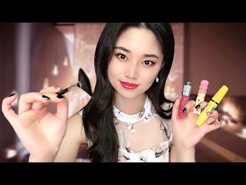 [ASMR] Doing Your Spring Makeup