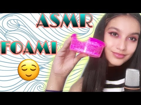 ASMR con foami moldeable 😴😴❤❤/ Asmr LRM