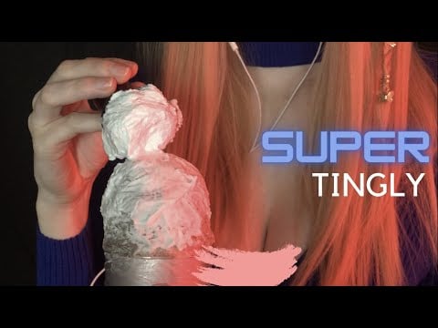 ASMR Shaving Foam Brain Melting Massage for Sleep (No Talking)