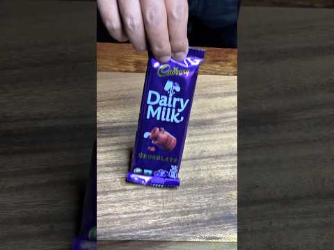 Viral Chocolate Milkshake Asmr 🤤 #chocolate #short #ytshorts #asmrfood #dairymilk #shake