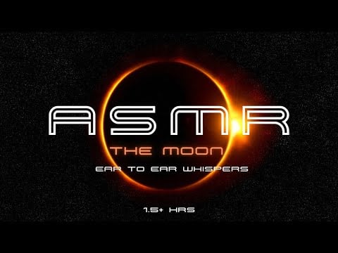 ASMR All about the Moon | Ear to ear whispers (female)