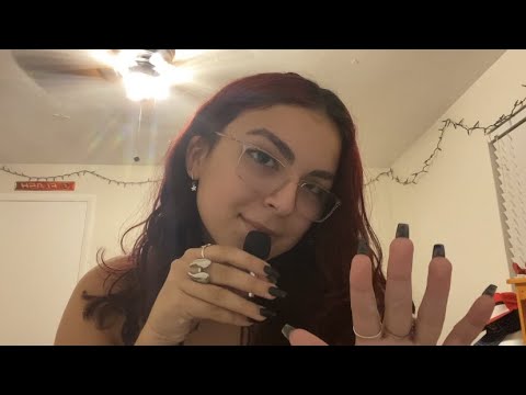 ASMR | 9 mins of lofi mouth sounds and hand movements