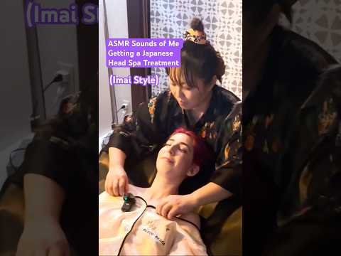 ASMR Sounds - Getting A Luxurious Japanese Head Spa (IMAI Method)) #SummerOnShorts #asmr #massage