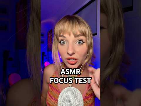 asmr focus test- follow my instructions #asmr #asmrfocus #asmrmouthsounds #asmrvideo #asmrlight