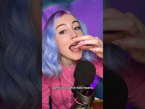 ASMR Eating Sour Patch Kids Hearts