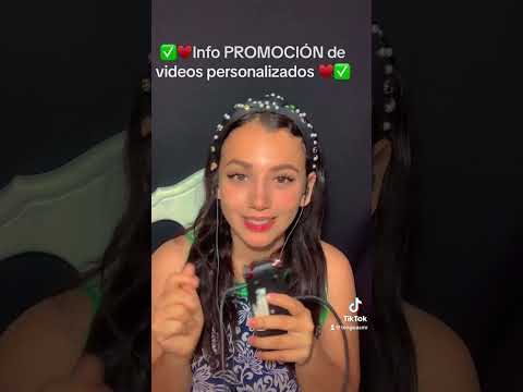 ASMR ‼️IMPORTANTE‼️te hago un video ✅