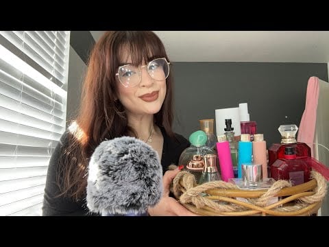 ASMR fragrance collection (glass tapping)