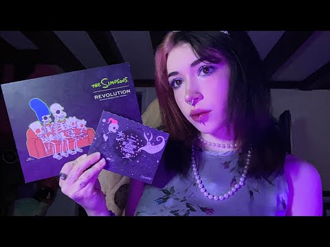 My Eyeshadow Palette Collection ASMR | Tapping, Scratching, Rambling, Whispering