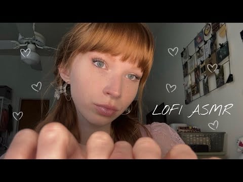 LOFI ASMR (camera tapping, hand sounds, haul, soft spoken rambles + )