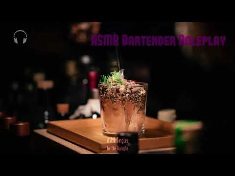 [ASMR] ★ Bartender Roleplay ★ [Binaural] [Personal attention] [Softly spoken] [mic blowing]